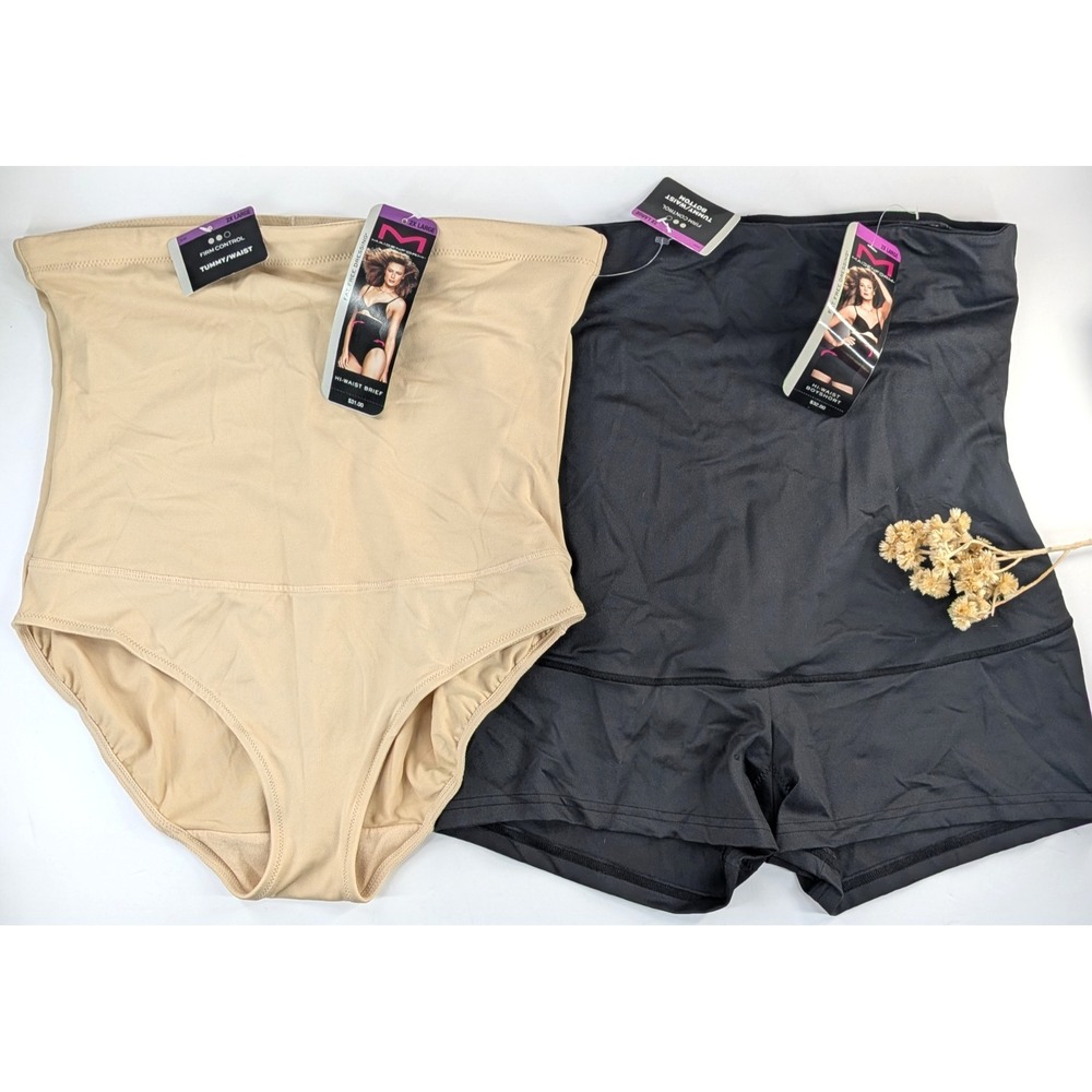 NWT LOT 2XL😍MARILYN MONROE Hi Waist Shaping BRIEF BOYSHORT FIRM Shapewear Panty
